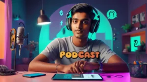 Podcast Meaning in Hindi